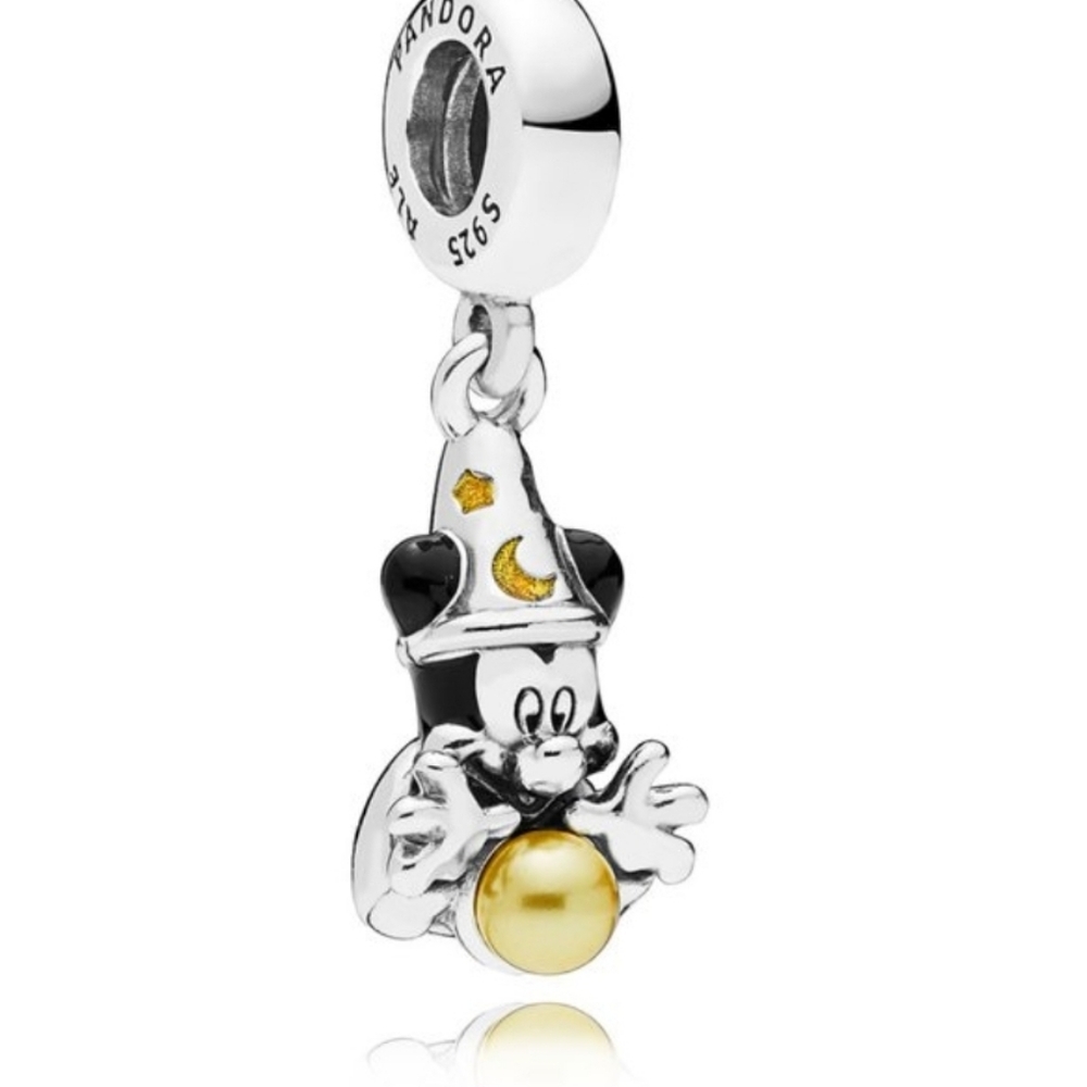Pandora Disney Sorcerer Mickey Charm s925